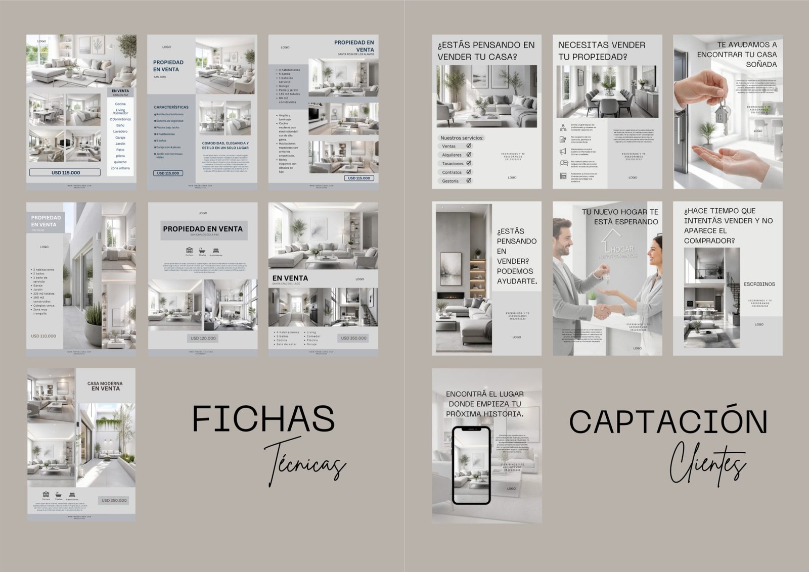 Pack Ficha técnica + Captación